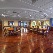 Orchard Woods dining area
