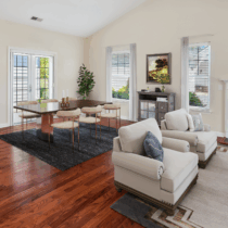 Cottage Living Room at The Village at Orchard Ridge